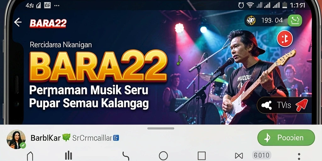 Tampilan gameplay BARA22 yang seru dan interaktif.