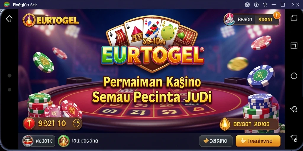 Gameplay seru EUROTOGEL dalam dunia kasino.