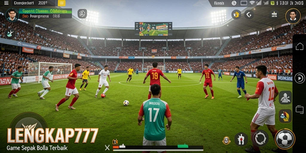 Tampilan gameplay LENGKAP777 yang mendebarkan dan realistis.